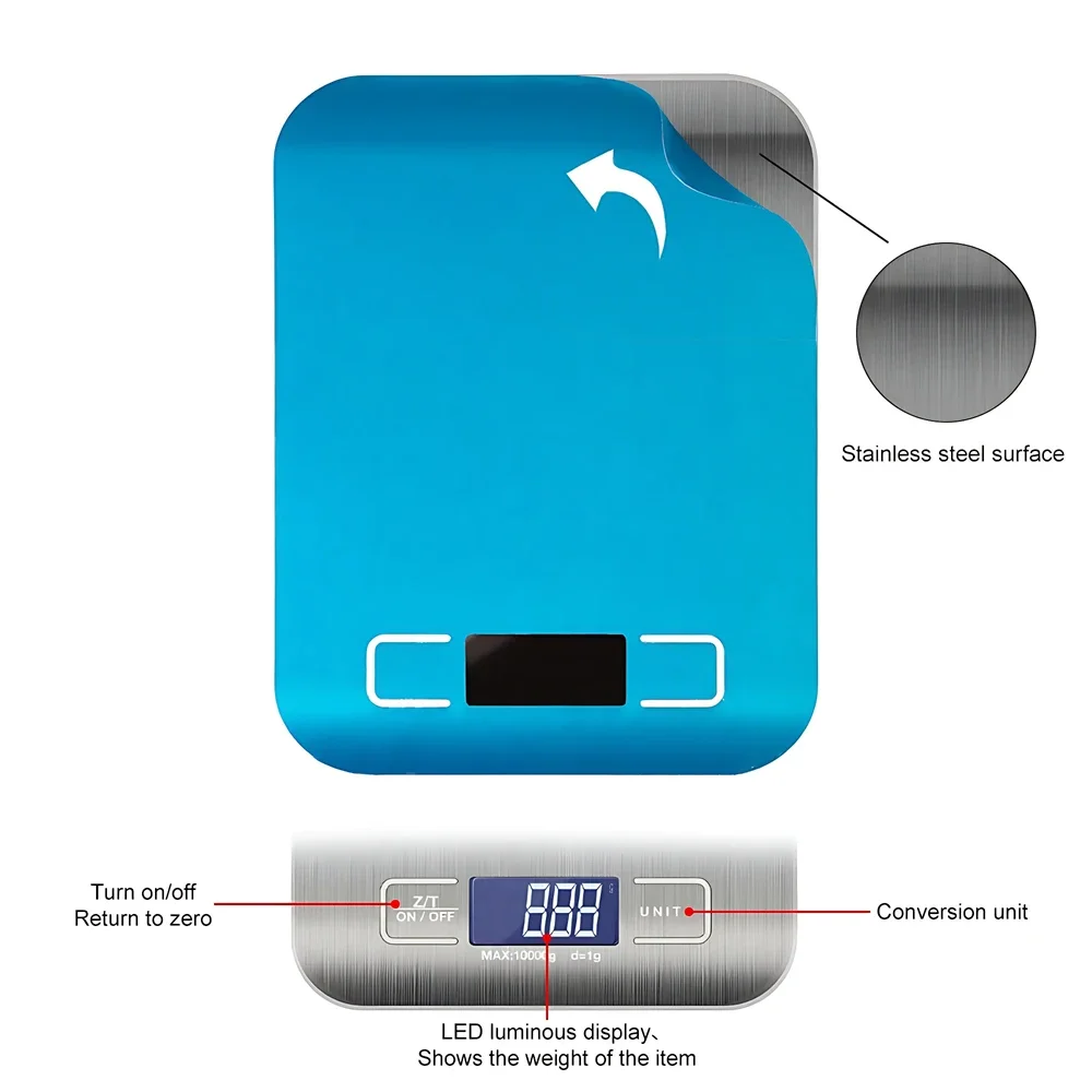 5kg/10kg 1g Portable Kitchen S - Electronics Repair And Maintenance review and price