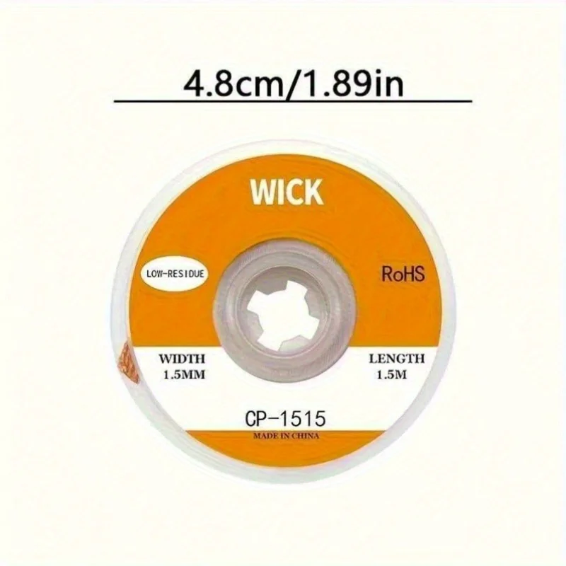 1.5m Desoldering Braid Tape Co - Solder Wick Braid review and price