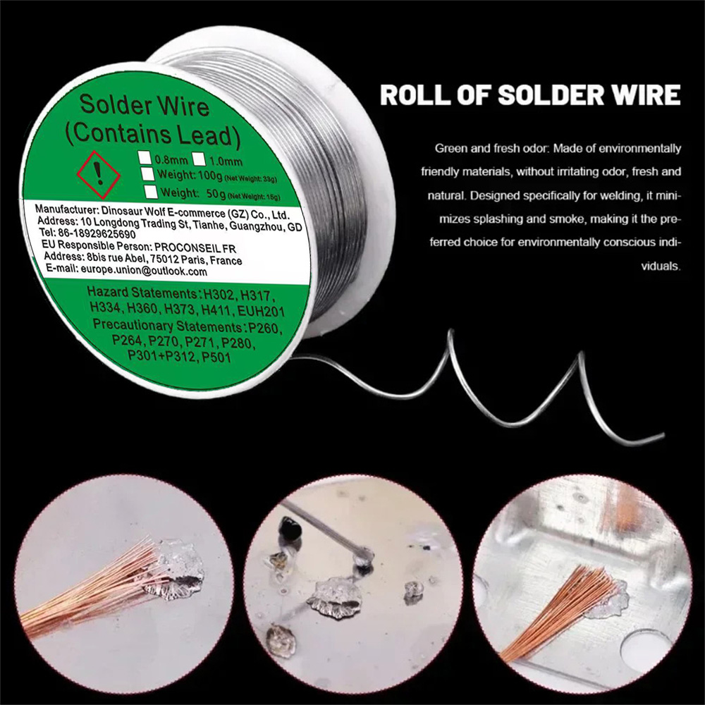 0.8mm 1.0mm 20g 50g 100g Solde - Solder Wick Braid review and price