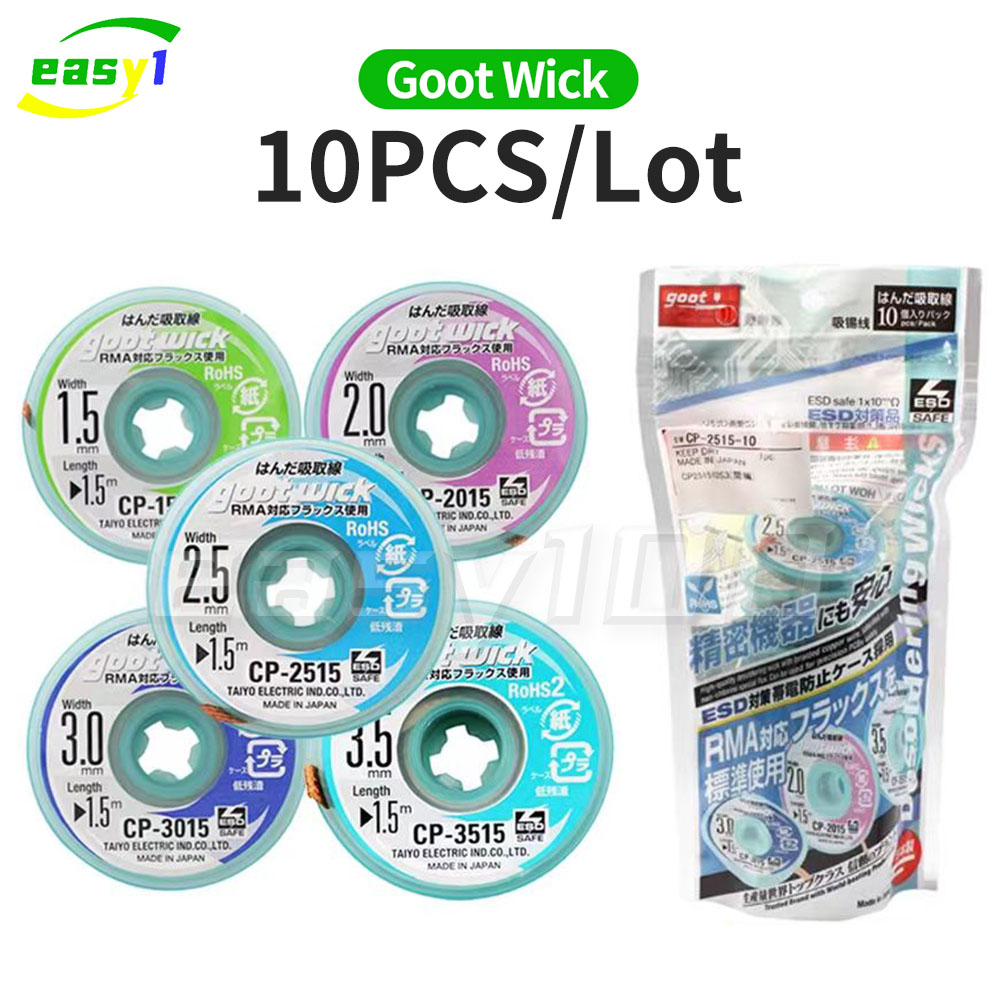 Original Goot Wick Soldering W - Solder Wick Braid review and price