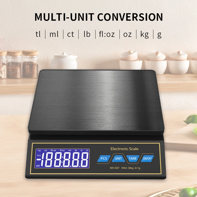 LCD Digital Kitchen Scale 30kg - Electronics Repair And Maintenance review and price